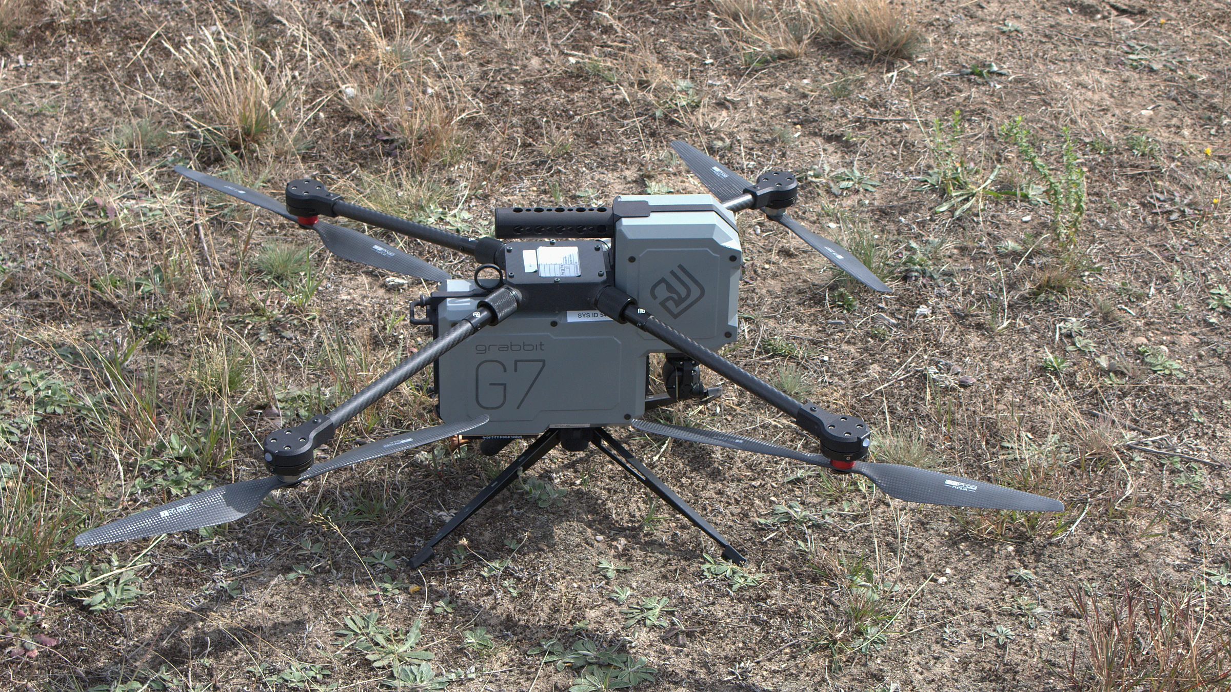 Historischer Vectorbirds-Entwicklungsträger Grabbit G7 als Vorläufer der AERIS-Systemlinie
